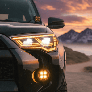 14 - 25 Toyota 4Runner Clear LED Projector Headlights Assembly With Sequential Startup AnimationHeadlights14 - 25 Toyota 4Runner Clear LED Projector Headlights Assembly With Sequential Startup AnimationClearHeadlightsToyota