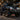 Jeep Wrangler TJ JK black LED headlights with white DRL in urban parking | SKU: HY-LED-254B