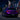 2019-2026 Toyota Corolla Hatchback & 2023-2026 GR Corolla Smoked White LED Tail Lights Assembly With Sequential Turn Signal purple car in the night