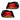2015-2021 Subaru WRX STI Smoke Red Fishbone Tail Lights - 135-SR