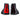 PRISMBEAM Lexus GX mirrored LED tail light pair with the left lamp illuminated red and the right lamp unlit.