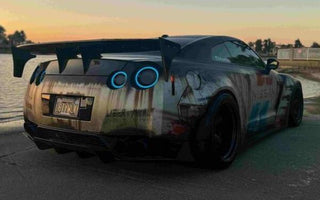 nissan gtr tail lights modification