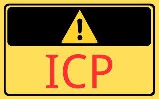 Why THE APP HAS ICP WARNING