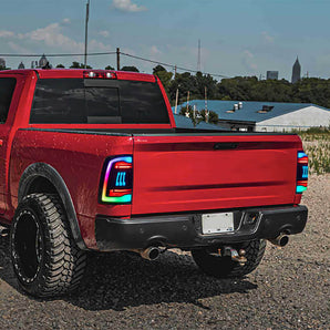 Dodge Ram 1500 2500 3500 Tail Lights (2009-2018) - Pair (Left+Right)