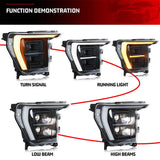 Ford F150 21 - 24 LED Headlights - Pair (Left+Right) - PrismBeamFord F150 21 - 24 LED Headlights - Pair (Left+Right)FordPrismBeamPrismBeam811-HMFord F150 21 - 24 LED Headlights - Pair (Left+Right)