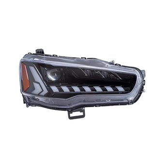 Mitsubishi Lancer led headlights off