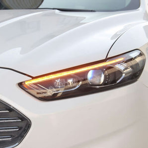 Ford Mondeo 13-16 LED Projector Lens Headlight - Pair (Left+Right)
