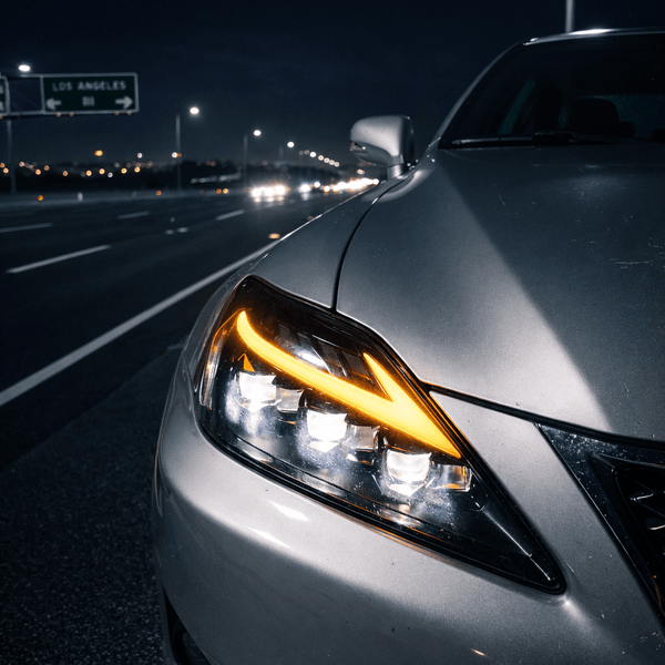 06 - 12 Lexus IS200/250/300 Amber LED Projector Headlights Assembly With Sequential Turn SignalHeadlights06 - 12 Lexus IS200/250/300 Amber LED Projector Headlights Assembly With Sequential Turn Signal2006 - 2012 - Lexus - IS200 - fqsr - 177175011252006 - 2012 - Lexus - IS250 - fqsr - 177175016012006 - 2012 - Lexus - IS300 - fqsr - 17717502024