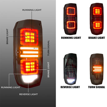 Toyota 1984-2021 Tail lights all signal light display