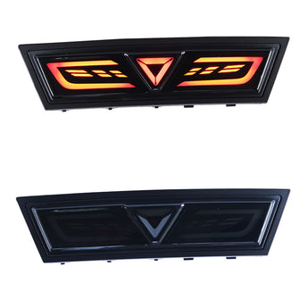  led tail light bars with light on and off