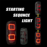 Toyota LED Tail lights sequential light effect