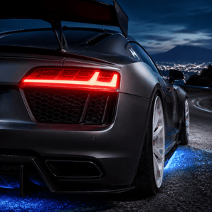 08 - 16 Audi R8 Smoked Red Halo LED Tail Lights Assembly（Not Compatible With 4.2L V8）Tail Lights08 - 16 Audi R8 Smoked Red Halo LED Tail Lights Assembly（Not Compatible With 4.2L V8）2008 - 2016 - Audi - R8 - fqsr - 177174842772008 - audi - r8 - all - trims - all - engines - esi9359079Audi