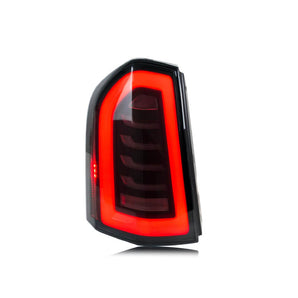 Chrysler 300c 2011-2014 Tail Lights(Black and Red) - Pair (Left+Right)