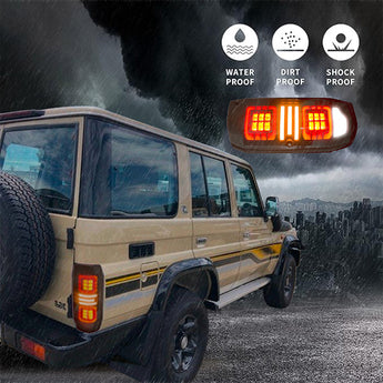 Toyota LED Tail lights waterproof dirt proof and shop proof