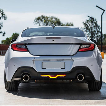 TOYOTA led Tail lights look on a car