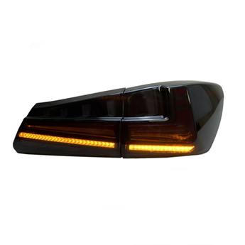 Lexus Tail lights color yellow on