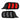 2015-2023 Ford Mustang S550 5-Mode Euro Shelby Style Smoke White LED Tail Lights Assembly With Sequential Turn Signal