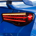 2012-2020 Toyota GT86/Subaru BRZ/Scion FR-S Smoked White LED Tail Lights Assembly With Sequential Turn Signal