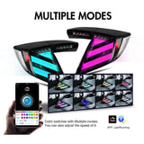 Honda civic RGB Tail lights RGB light mode control from  APP