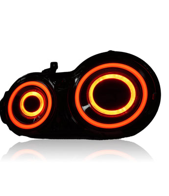 Nissan GTR Tail lights with RGB effect on