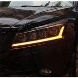 Honda Accord 8th Generation headlilglhts orange light on