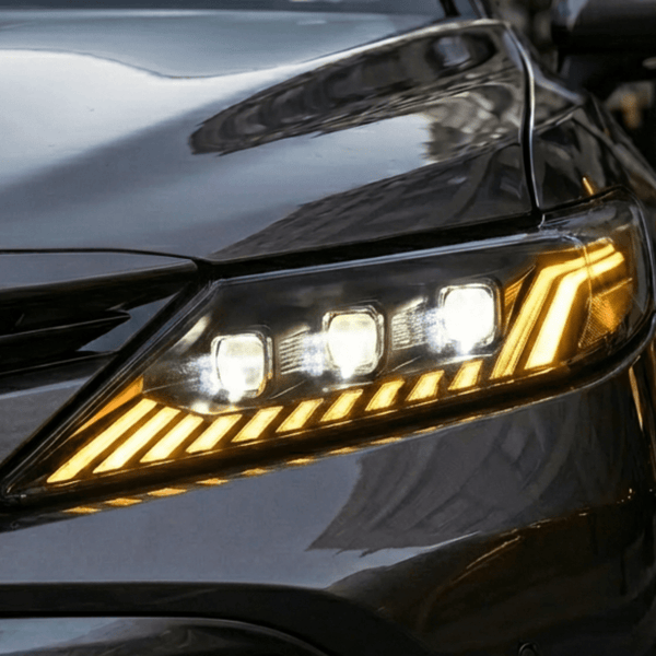 18 - 2023 Toyota Camry Clear LED Projector Headlights Assembly With Sequential Turn SignalHeadlightsPrismBeam | 2018 - 2023 Toyota Camry LED Projector Headlights Set2018 - 2023 - Toyota - Camry - fqsr - 17717485465HeadlightsLED