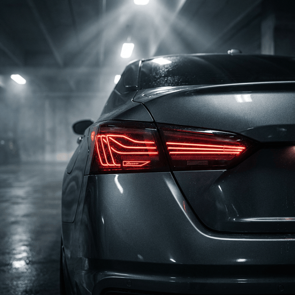 19 - 24 Nissan Altima Smoked Red Halo LED Tail Lights Assembly With Sequential Turn SignalTail LightsPrismBeam | 2019 - 2024 Nissan Altima LED Tail Lights Set2019 - 2024 - Nissan - Altima - fqsr - 177174753092023 - Nissan - Altima - fqsr - 177174717502024 - Nissan - Altima - fqsr - 17717471340