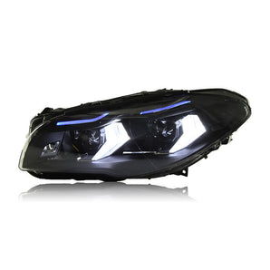 BMW F10 2011-2017 Headlights - Pair (Left+Right) Fits Vehicles Without AFS & With OEM Xenon