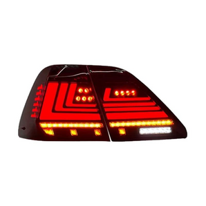 01-03 Lexus LS430 LED Tail Lights Set With Smoked Red