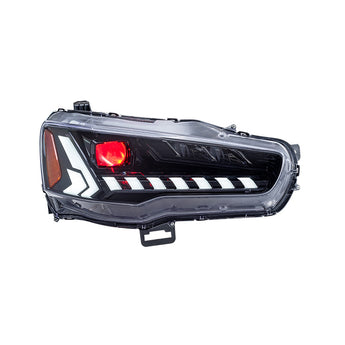 Mitsubishi Lancer LED headlights daytime running light