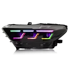 Ford Mustang RGB effect Headlights