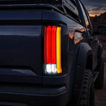 Prismbeam 2007-2013 Toyota Tundra Smoked Red LED Tail Lights – Main Cover Display