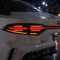 2020-2026 Toyota Corolla Sedan Smoked Red Through-Style LED Tail Lights Assembly With Sequential Turn Signal