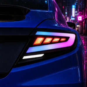 2022-2026 Subaru WRX VB Smoke RGB C Shape Sequential LED Tail Lights Assembly
