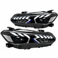2022-2026 Honda Civic 11th Gen Clear White LED Projector Headlights Assembly With Sequential Turn Signal