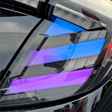 Honda Civic Hatchback 16 - 21 Smoked Tail lights - Pair (Left+Right) - PrismBeamHonda Civic Hatchback 16 - 21 Smoked Tail lights - Pair (Left+Right)HondaPrismBeamPrismBeamRGBhonda civi rgb tail lights on
