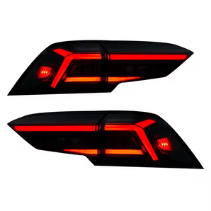 Toyota RAV4 18-22 Smoke LED Tail Light - Pair (Left+Right)