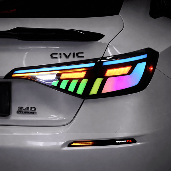 22 - 26 Honda 11th Civic Sedan RGB LED Tail lights Assembly With Sequential Turn SignalTail Lights22 - 26 Honda 11th Civic Sedan RGB LED Tail lights Assembly With Sequential Turn Signal2022 - 2026 - Honda - Civic - fqsr - 17717498340HondaHonda Civic 11th Sedan
