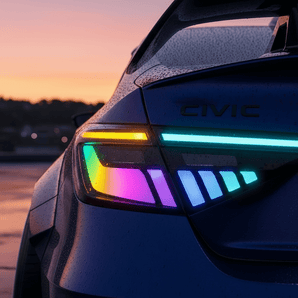 22 - 26 Honda 11th Civic Sedan RGB LED Tail lights Assembly With Sequential Turn SignalTail Lights22 - 26 Honda 11th Civic Sedan RGB LED Tail lights Assembly With Sequential Turn Signal2022 - 2026 - Honda - Civic - fqsr - 17763286667HondaHonda Civic 11th Sedan