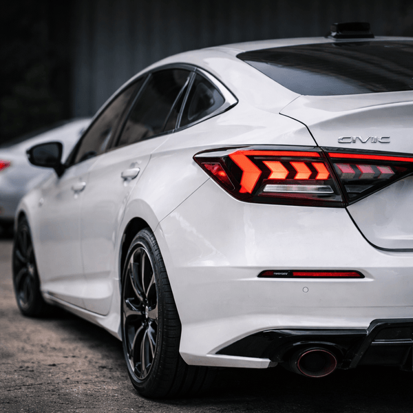 22 - 26 Honda 11th Civic Sedan Smoked White LED Tail lights Assembly With Sequential Turn SignalTail Lights22 - 26 Honda 11th Civic Sedan Smoked White LED Tail lights Assembly With Sequential Turn Signal2022 - 2026 - Honda - Civic - fqsr - 17717498340HondaHonda Civic 11th Sedan