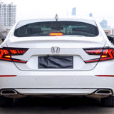 Honda Accord Tail lights look in a car