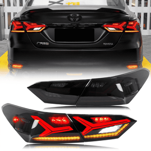 Suitable for Toyota Camry 18-21 Fish Bone Tail lights