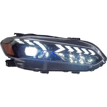 honda civic headlights on