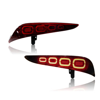 comparison of 2 light effect Toyota Supra 2021-UP Tail lights