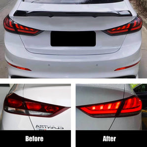 Hyundai Elantra 2016-2018 LED Tail Light - Pair (Left+Right)