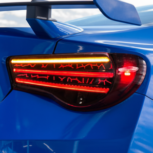 正方形8K尾灯图片