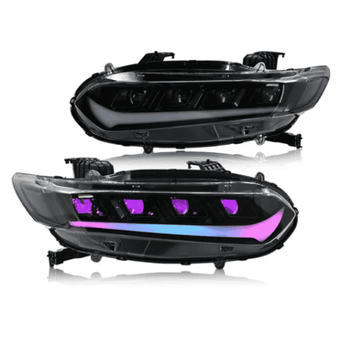 PrismBeam 2018-2022 Honda Accord 10th Sedan RGB / Demon Eye LED Projector Headlights Set