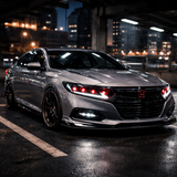 PrismBeam 2018-2022 Honda Accord 10th Sedan RGB / Demon Eye LED Projector Headlights Set