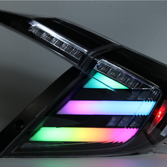 PrismBeam 2016-2021 Honda Civic 10th Sedan RGB LED Tail Lights