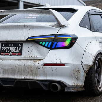 PrismBeam 2022-2023 Honda 11th Civic Sedan Smoked LED Tail lights Set